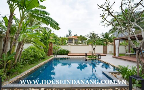 Fusion villa rental Danang, Vietnam, two bedrooms, Ngu Hanh Son district, in five- star resort