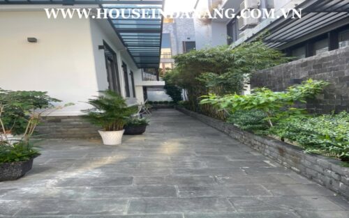 Luxury villas rental Danang in Euro village, Vietnam, Son Tra district, modern style