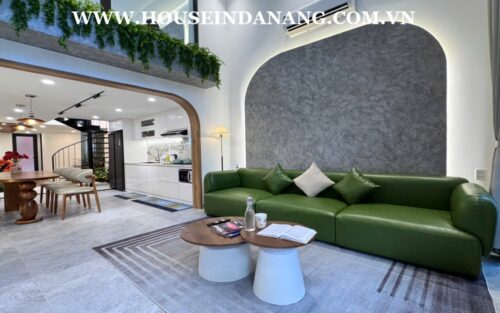 Houses rental Da Nang near Pham Van Dong beach, Vietnam, modern style, swimming pool