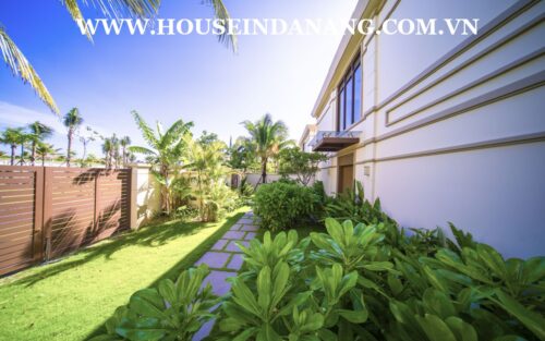 Fusion villa rental Danang, Vietnam, two bedrooms, Ngu Hanh Son district, in five- star resort, Western style