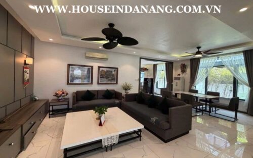 Luxury villas rental Danang in Euro village, Vietnam, Son Tra district, four bedrooms, near the river