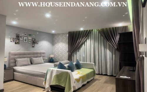 Luxury villas rental Danang in Euro village, Vietnam, Son Tra district, modern style