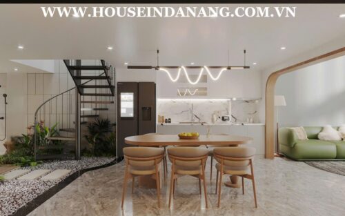 Houses rental Da Nang near Pham Van Dong beach, Vietnam, modern style