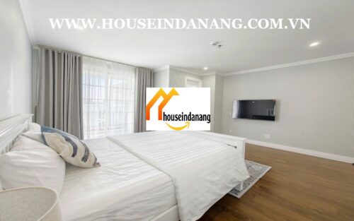 Danang penthouse apartment rental in Vietnam, four bedrooms, Western style