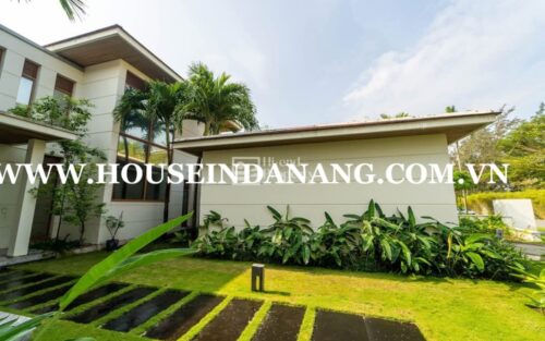 Danang luxury villas rent in Ocean Estates, Vietnam, Ngu Hanh Son district, walking to nice beach