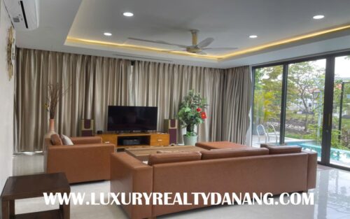 Beachside villa rent Danang in Ocean villas, in Vietnam, modern style 5