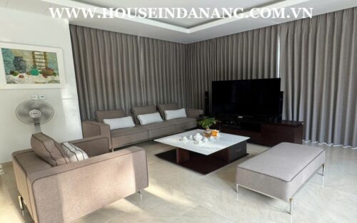 Ocean villas rental Danang, Vietnam, in Ocean villa resort, four bedrooms, Western style, modern style