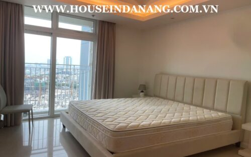 Riverside apartment rental Danang on Azura Tower, Vietnam, in the beachside, modern style