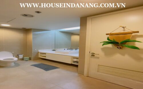 Riverside apartment rental Danang on Azura Tower, Vietnam, walking to the river