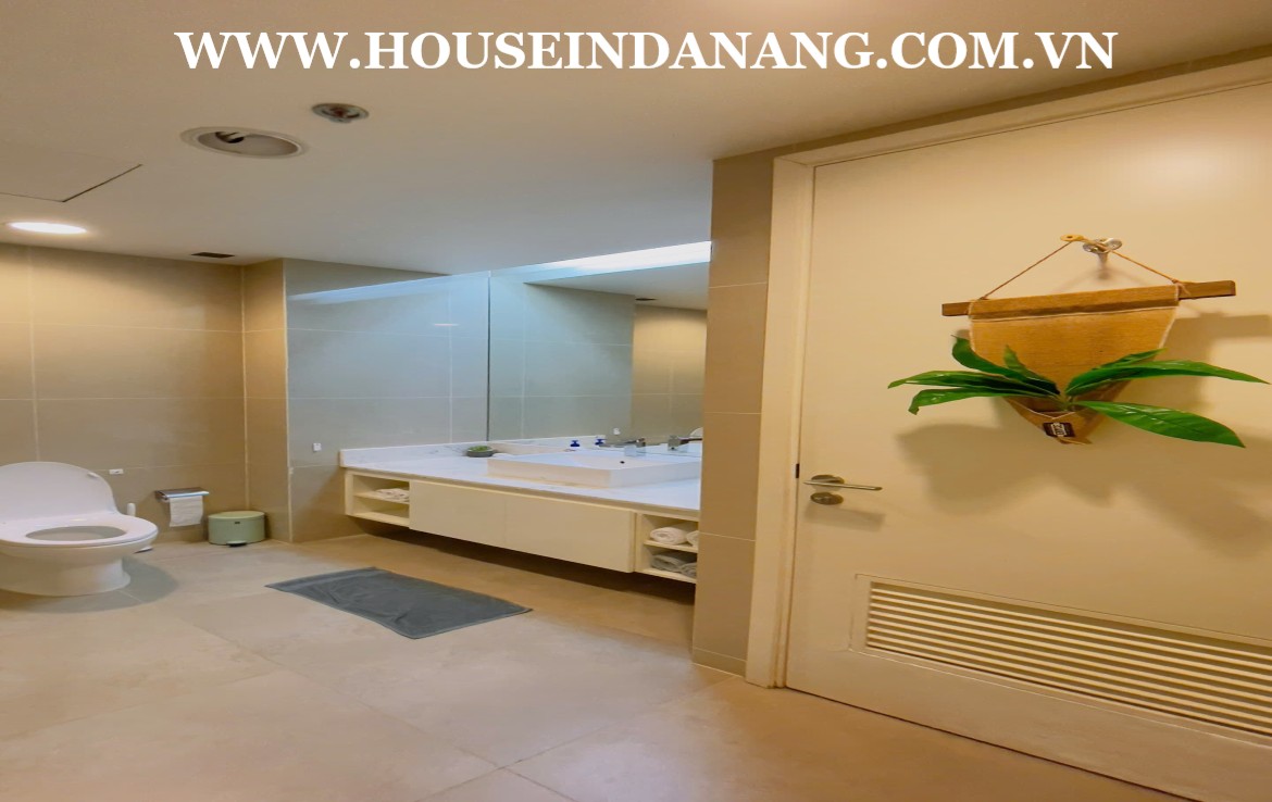 Riverside apartment rental Danang on Azura Tower, Vietnam, walking to the river