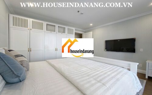 Danang penthouse apartment rental in Vietnam, four bedrooms, Western style