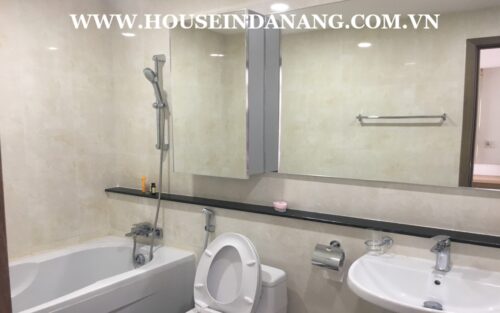 Blooming apartment rental Danang, Vietnam, Han riverview, walking to the riverside 3