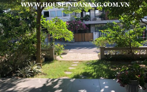 Luxury villa in Danang for rent in Euro village, in Vietnam, walking to the river