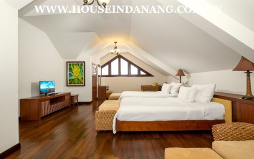 Furama villa rental Danang, in Vietnam, just near My Khe beach bay