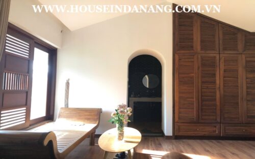 Luxury villa in Danang for rent in Euro village, in Vietnam, modern style