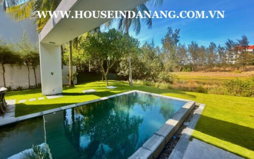 Dune villa rental Danang in The Dune Residences, in Vietnam, inside BRG golf course, Western style