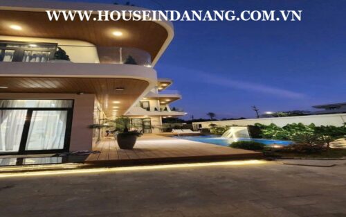 Luxury house in Danang for rent, in Vietnam, in Elysia Compound, modern design, near the supermarket