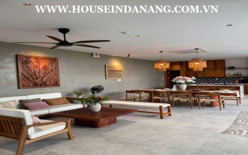 Villa for rent in Hoi An near Cua Dai beach bay, in Vietnam, Western style