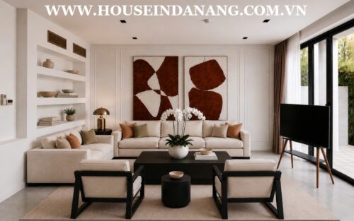Dune villa rental Danang in The Dune Residences, in Vietnam, inside BRG golf course, near the beach