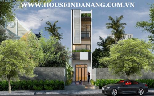 Danang beachside houses rental near Pham Van Dong beach, Vietnam
