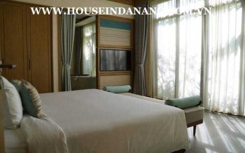 Beachfront villa rental Danang in five- star Fusion villas & resort, in Vietnam, modern style