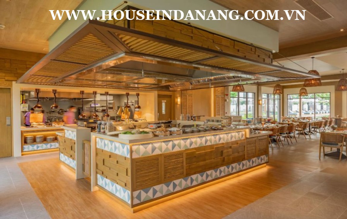 Beachfront villa rental Danang in five- star Fusion villas & resort, in Vietnam, by the beach bay