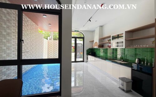 Rental house in Danang, Vietnam, in Nam Viet A residential area, near the river