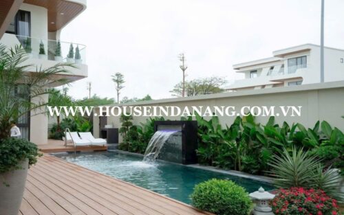 Luxury house in Danang for rent, in Vietnam, in Elysia Compound, modern design