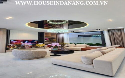 Luxury house in Danang for rent, in Vietnam, in Elysia Compound, modern design, near the river
