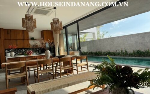 Villa for rent in Hoi An near Cua Dai beach bay, in Vietnam