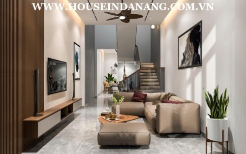 Danang beachside houses rental near Pham Van Dong beach, Vietnam, modern style