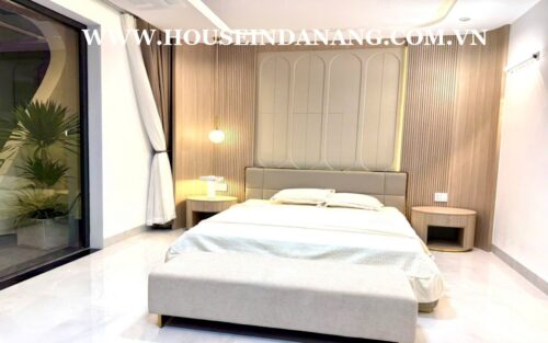 Luxury house in Danang for rent, in Vietnam, in Elysia Compound, modern design, near the river