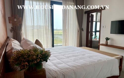 Villa for rent in Hoi An near Cua Dai beach bay, in Vietnam, modern design