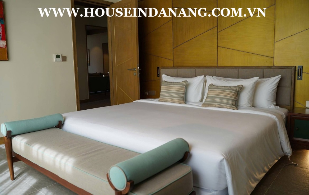 Beachfront villa rental Danang in five- star Fusion villas & resort, in Vietnam, modern style, near the beach