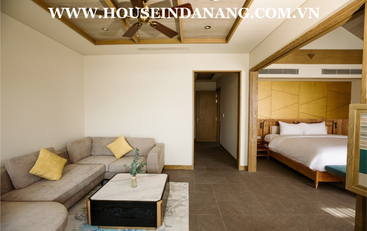 Danang Fusion villa rental in Fusion resort & villas, in Vietnam, Western style, near the beach, modern design, in the five- star resort