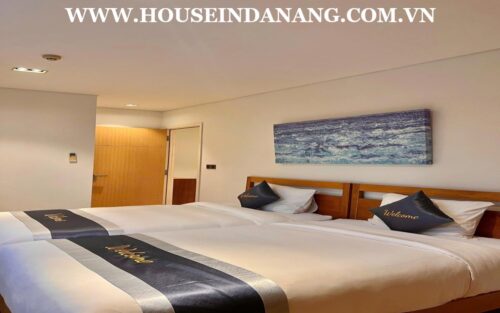 Point villa in Danang for rent, in Vietnam, near the golf course, modern style