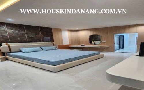 Luxury house in Danang for rent, in Vietnam, in Elysia Compound, modern design, easy to driver to the beach