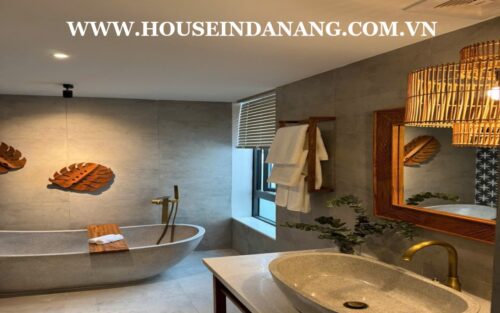Villa for rent in Hoi An near Cua Dai beach bay, in Vietnam