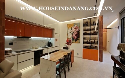 Luxurious houses rental Danang, in Vietnam, in the opposite side of Lotte Mart, Western style
