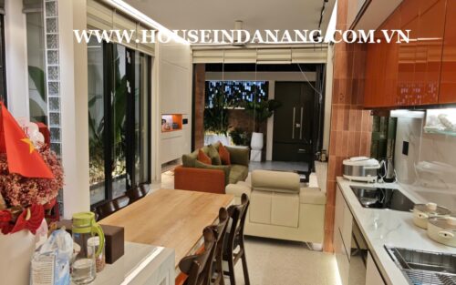 Luxurious houses rental Danang, in Vietnam, in the opposite side of Lotte Mart, modern design 6