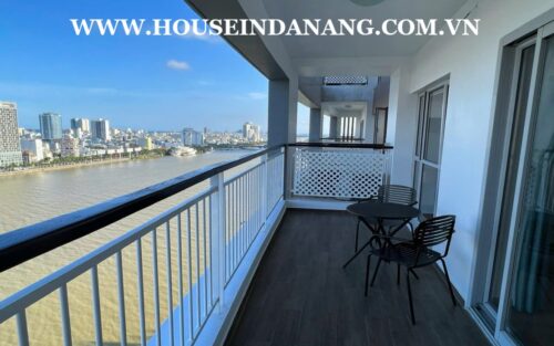 Indochina apartment rental Danang, in Vietnam, walking to the river, modern style