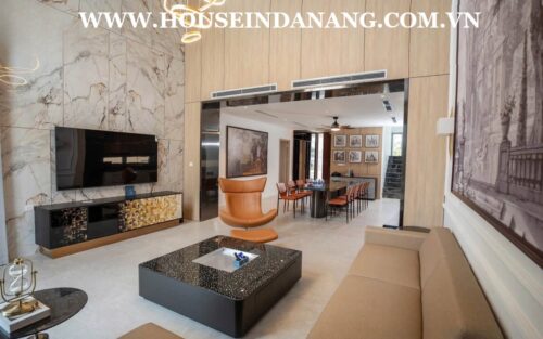 Danang luxurious villa for rent in Regal Victoria, in Vietnam, modern style, Western style
