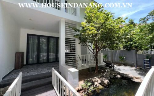 Euro villa in Danang for rent, in Euro village, in Vietnam, near Han river, modern style