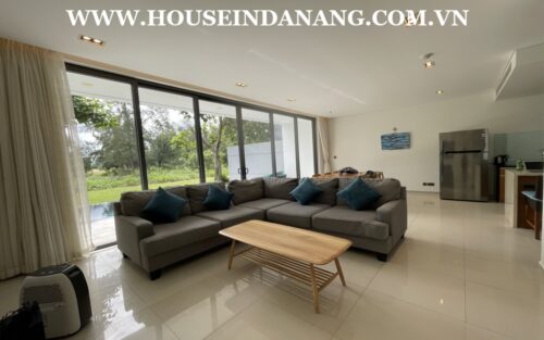 Point villas rental Danang in Vietnam, in The Point Residences, golf course view, modern style, near the beach