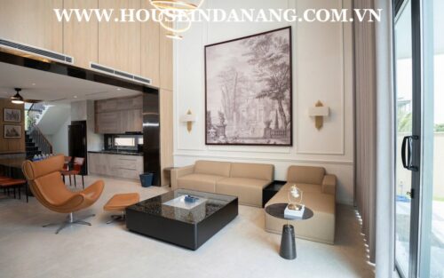 Danang luxurious villa for rent in Regal Victoria, in Vietnam, modern style