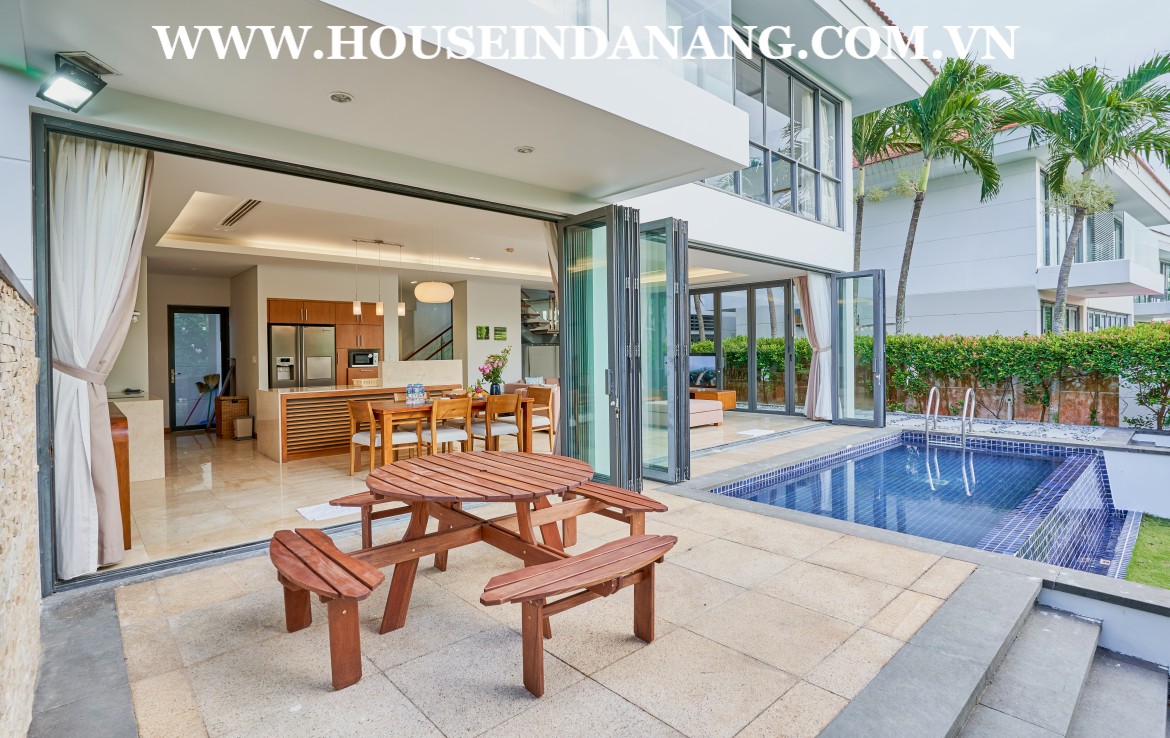 Ocean villa in Danang for rent, in Vietnam, in Ocean villas & resort, walking to the beach bay