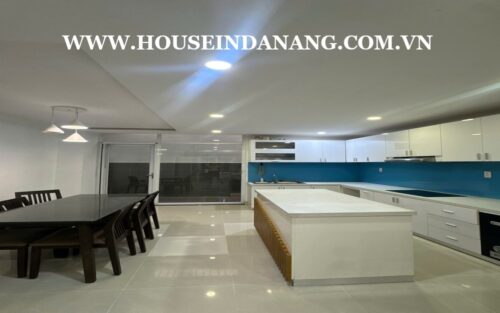 Property for rent Danang in Euro village, Danang, Vietnam, walking to the riverside, four bedrooms, near the river, modern style