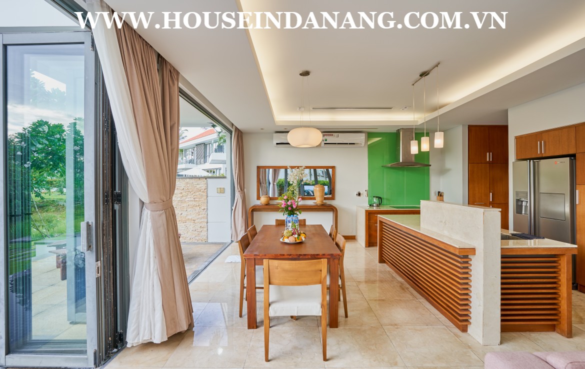Ocean villa in Danang for rent, in Vietnam, in Ocean villas & resort, near the beach