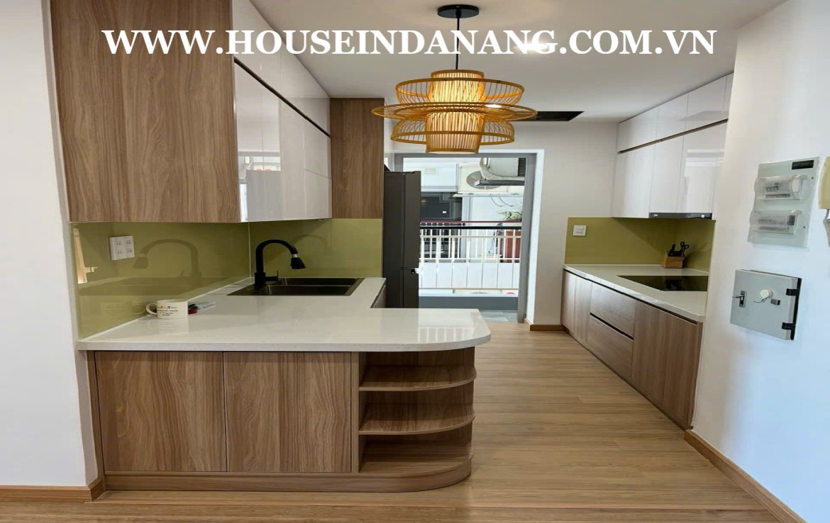 Indochina apartment rental Danang, in Vietnam, walking to the river, modern style
