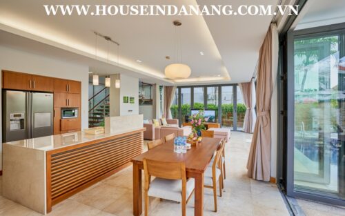 Ocean villa in Danang for rent, in Vietnam, in Ocean villas & resort, near the beach, walking to the beach